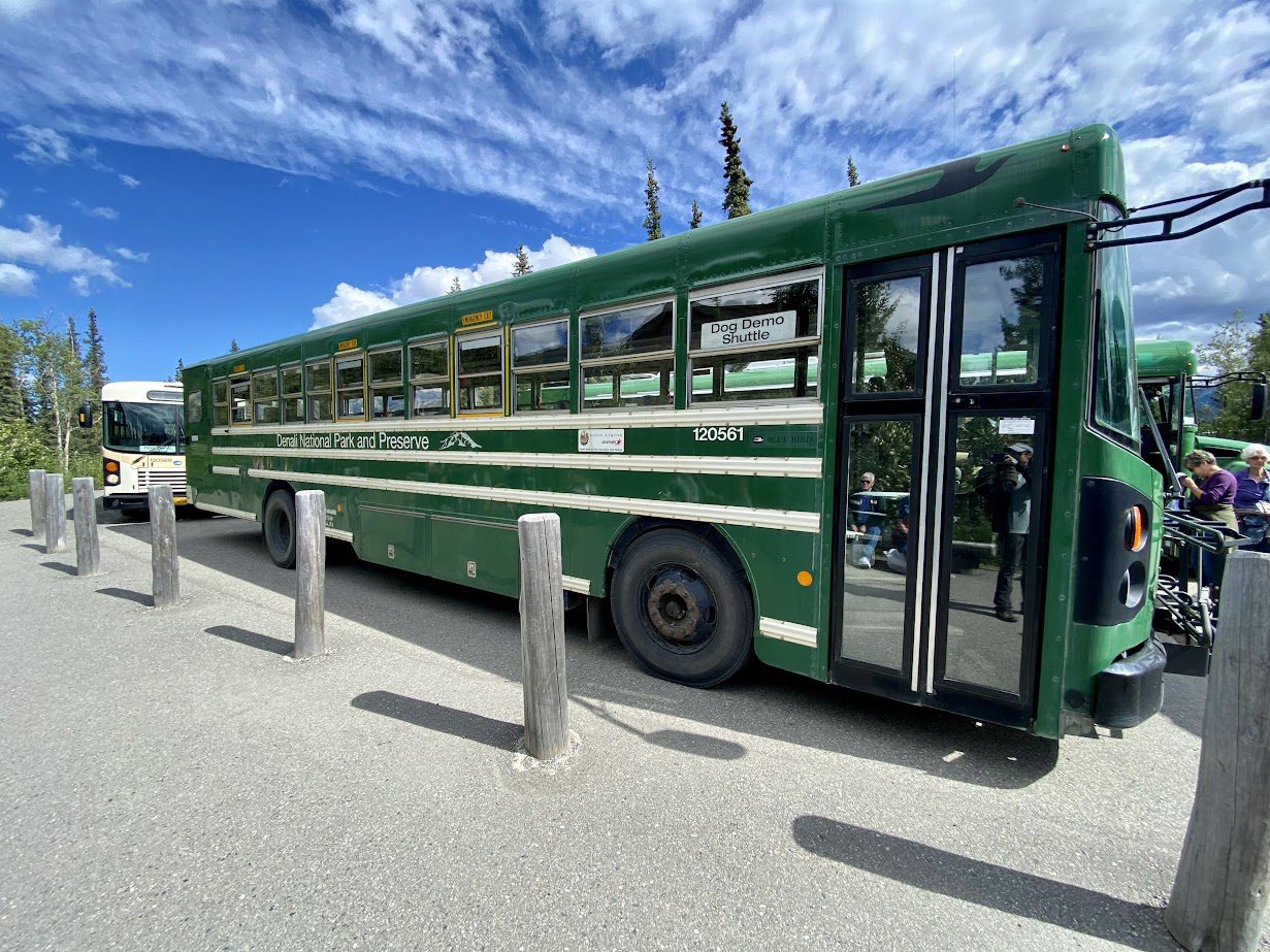 tour bus denali national park alaska