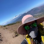 Hiking in guatemala face shield