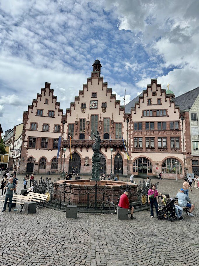 old town buildings in frankfurt germany