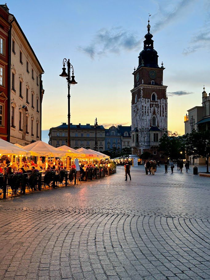 Rynek Główny square krakow poland