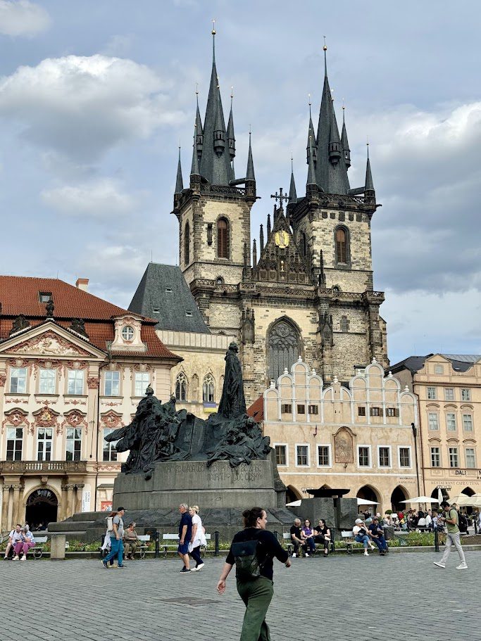 prague old town Church of Our Lady before Týn